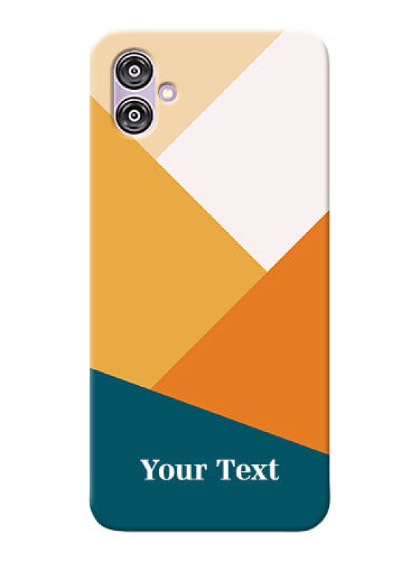 Custom Galaxy F04 Custom Phone Cases: Stacked Multi-colour Design