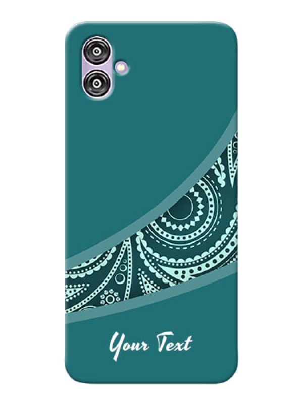Custom Galaxy F04 Custom Phone Covers: semi visible floral Design