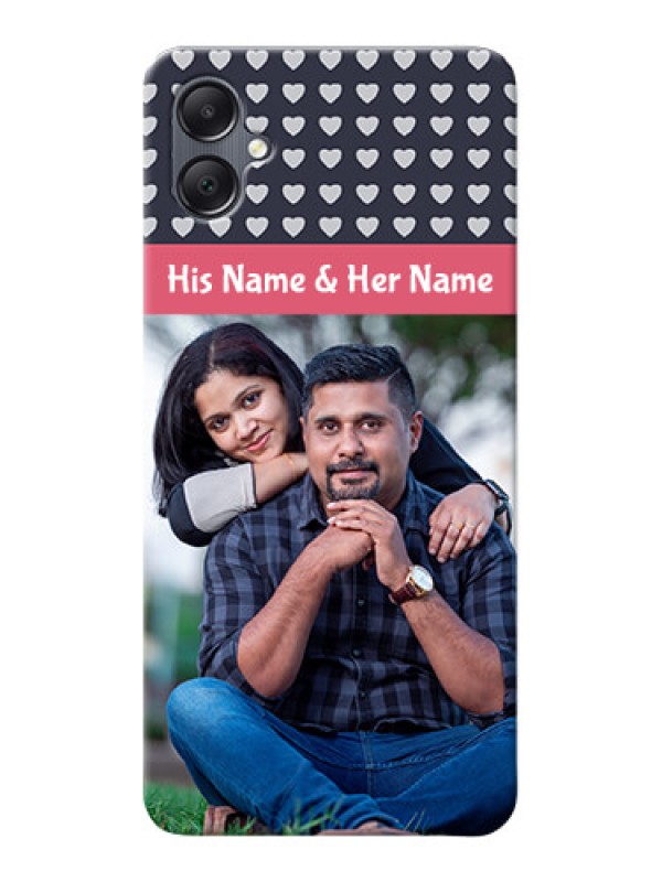 Custom Galaxy F05 Custom Mobile Case with Love Symbols Design