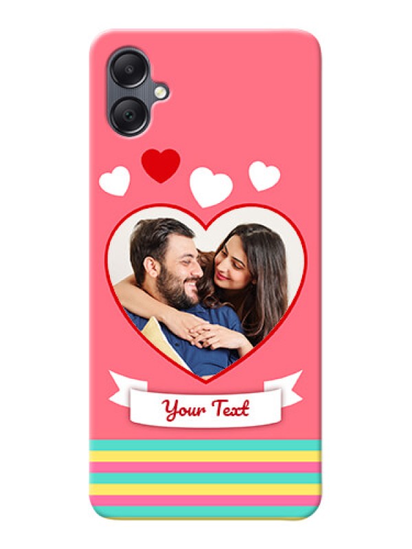 Custom Galaxy F05 Personalised mobile covers: Love Doodle Design