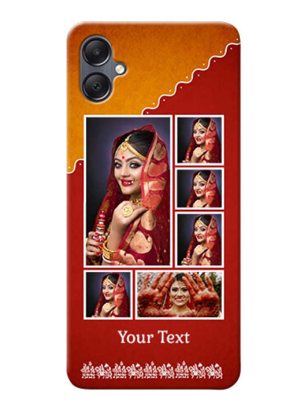 Custom Galaxy F05 customized phone cases: Wedding Pic Upload Design