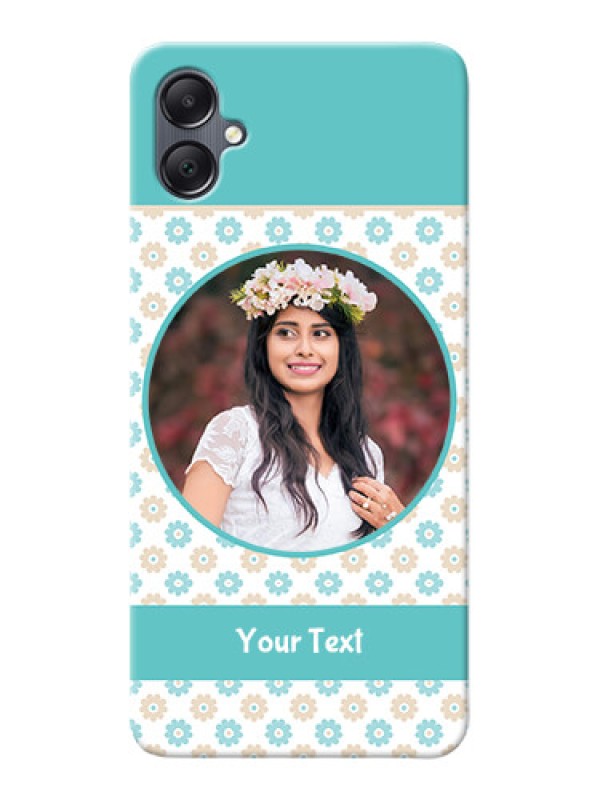 Custom Galaxy F05 Custom Mobile Back Covers: Beautiful Flowers Design