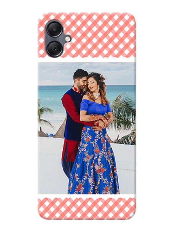 Custom Galaxy F05 custom mobile cases: Pink Pattern Design