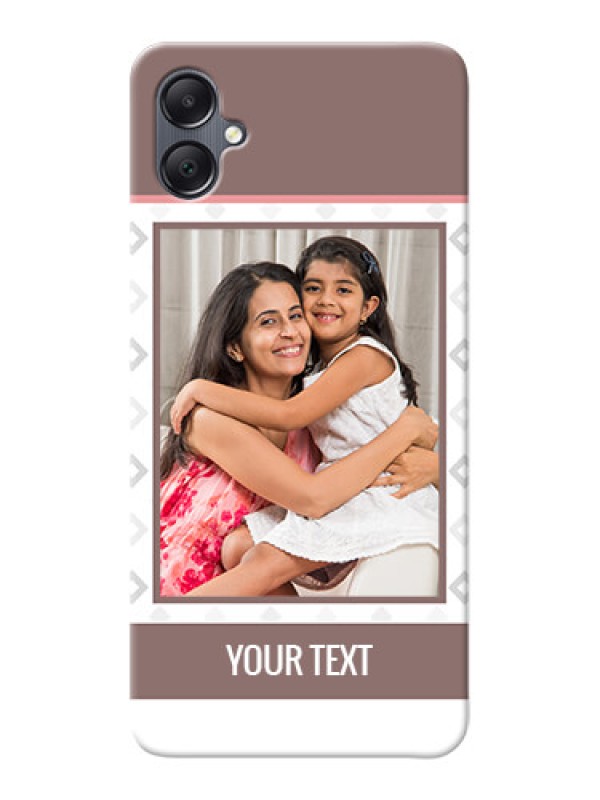 Custom Galaxy F05 custom back covers: Simple Diamond Design