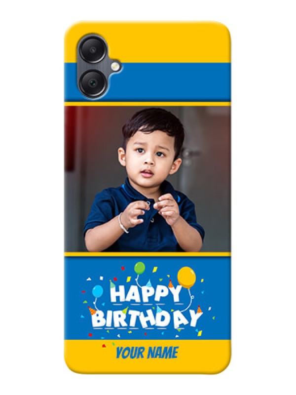 Custom Galaxy F05 Mobile Back Covers Online: Birthday Wishes Design