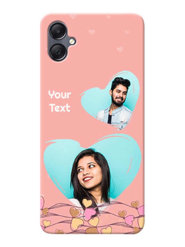 Custom Galaxy F05 customized phone cases: Love Doodle Design