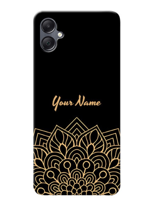Custom Galaxy F05 Custom Phone Case with Golden mandala Design