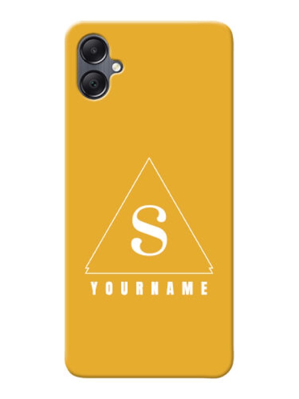 Custom Galaxy F05 Personalized Phone Case with simple triangle Design