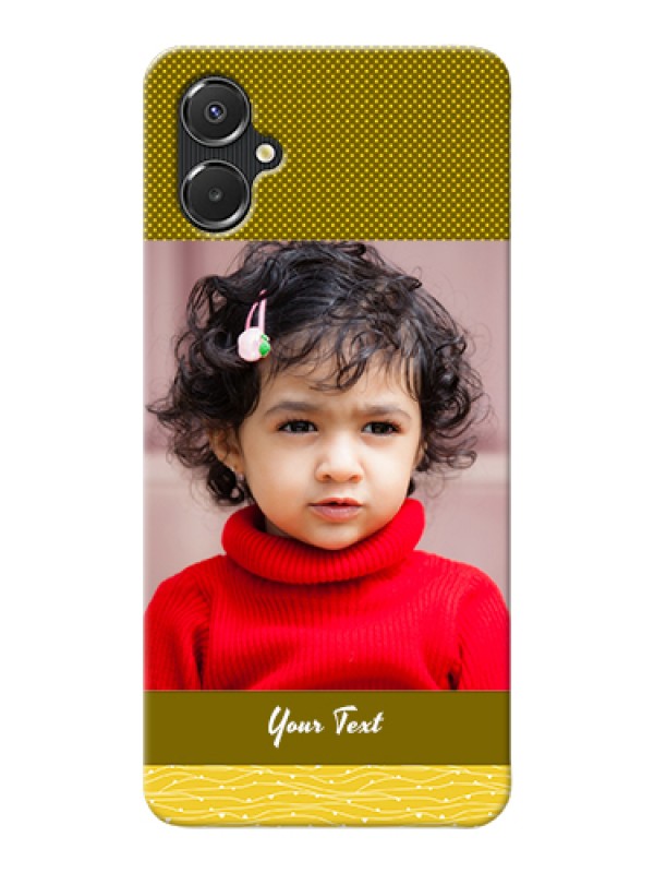 Custom Galaxy F06 Custom Hard Phone Case - Simple Green Color Design