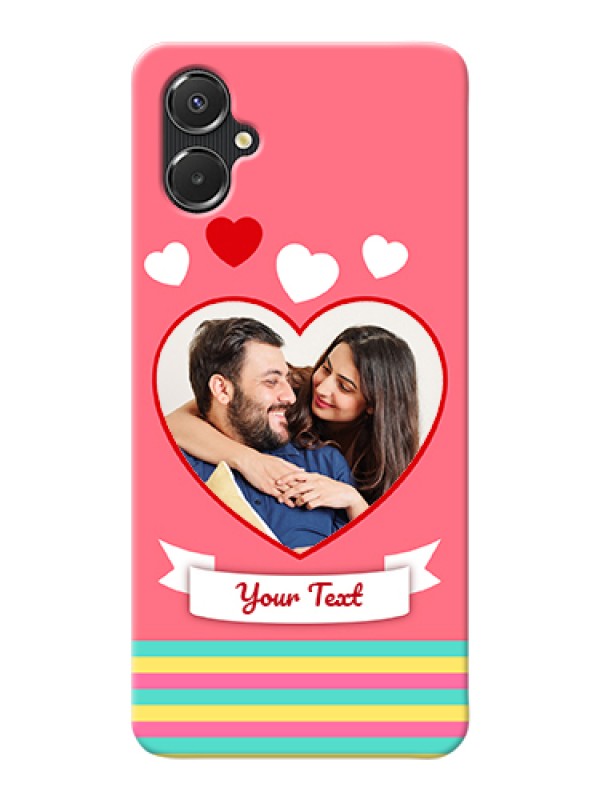 Custom Galaxy F06 Custom Hard Phone Case - Love Shapes Doodle Design