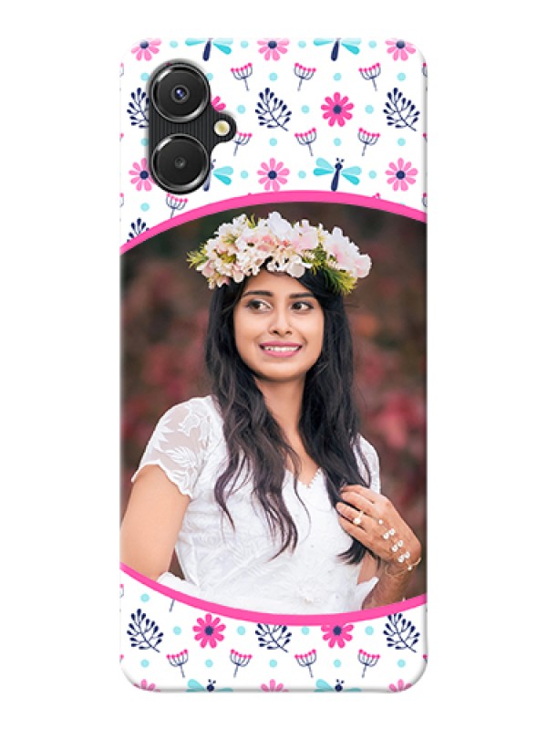 Custom Galaxy F06 Custom Hard Phone Case - Colorful Flower Design