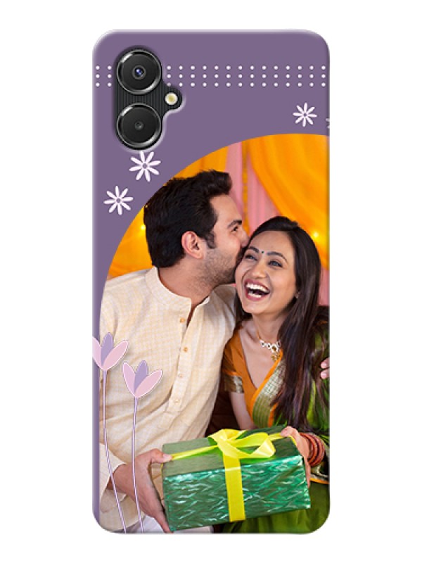 Custom Galaxy F06 Custom Hard Phone Case - Lavender Flowers Design