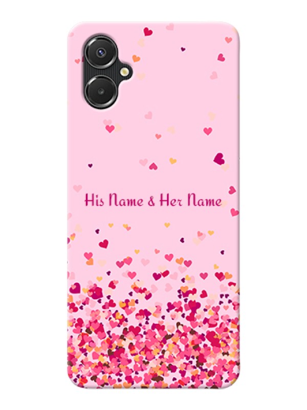 Custom Galaxy F06 Custom Hard Phone Case - Floating Hearts Design