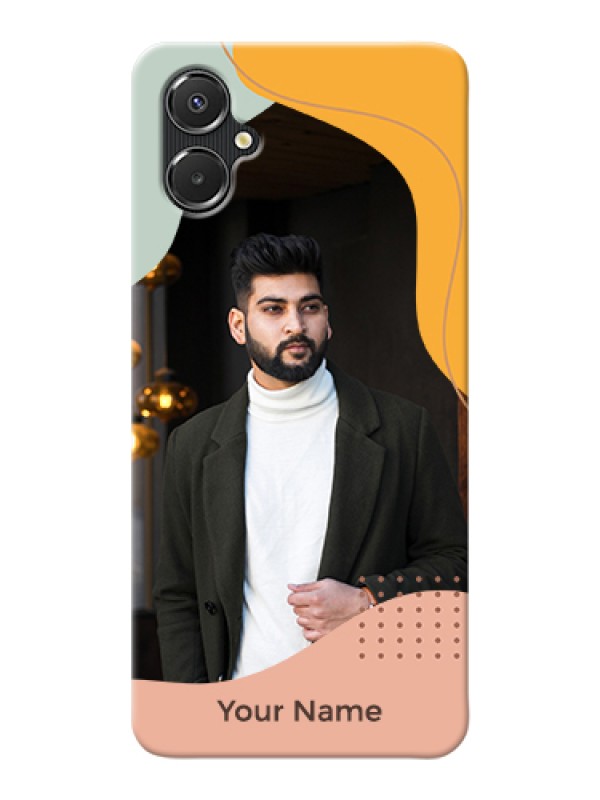 Custom Galaxy F06 Custom Hard Phone Case - Tri - Coloured Overlay Design