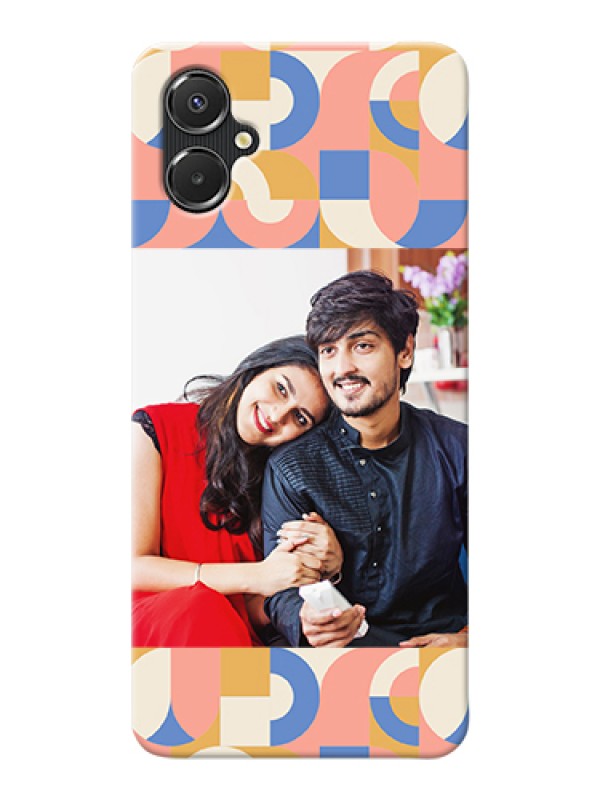 Custom Galaxy F06 Custom Hard Phone Case - Semi - Circle Maze Pattern Design