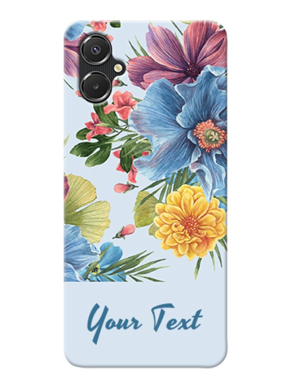 Custom Galaxy F06 Custom Hard Phone Case - Stunning Watercolored Flowers Painting Design