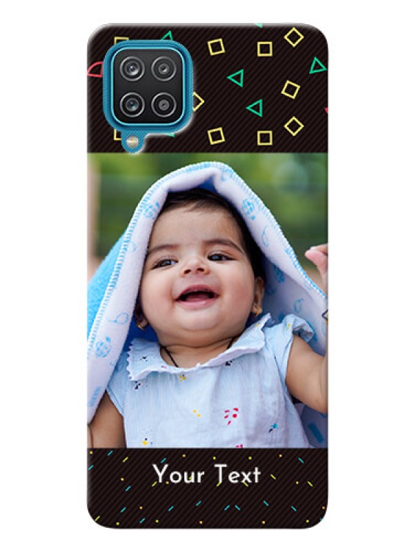 Custom Galaxy F12 custom mobile cases with confetti birthday design