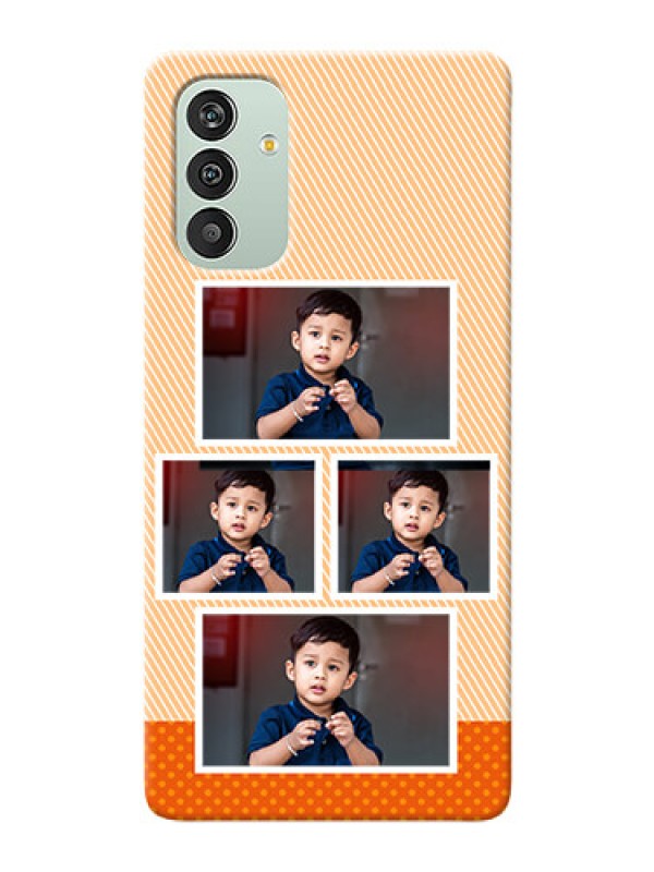 Custom Galaxy F13 Mobile Back Covers: Bulk Photos Upload Design