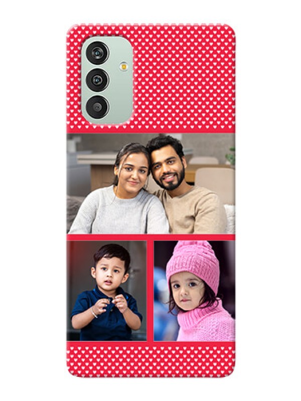 Custom Galaxy F13 mobile back covers online: Bulk Pic Upload Design