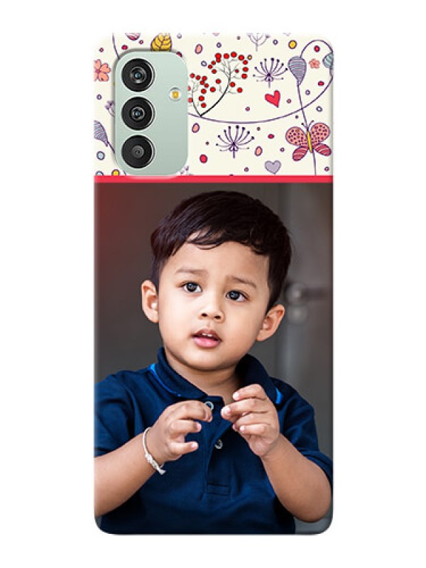 Custom Galaxy F13 phone back covers: Premium Floral Design