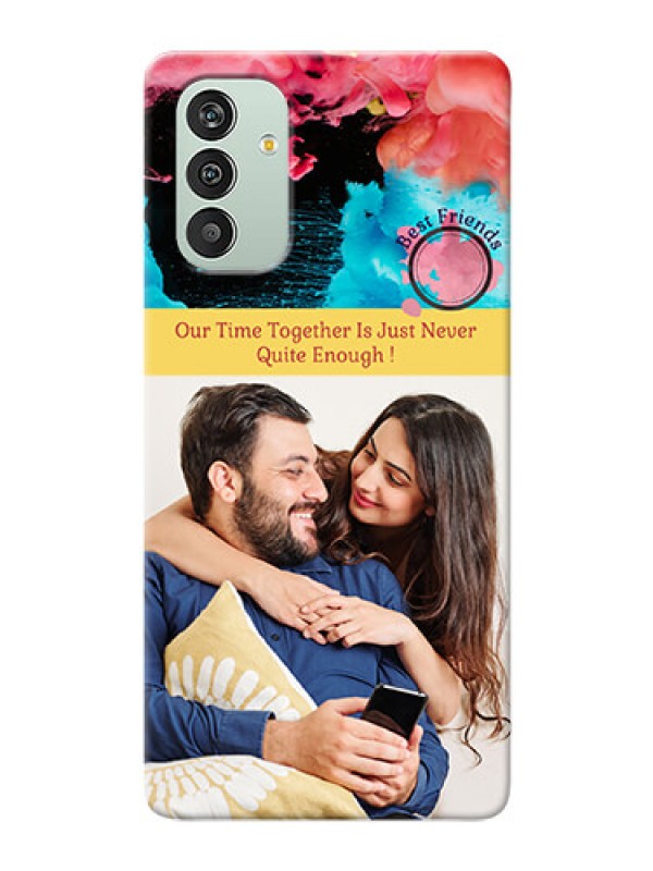 Custom Galaxy F13 Mobile Cases: Quote with Acrylic Painting Design