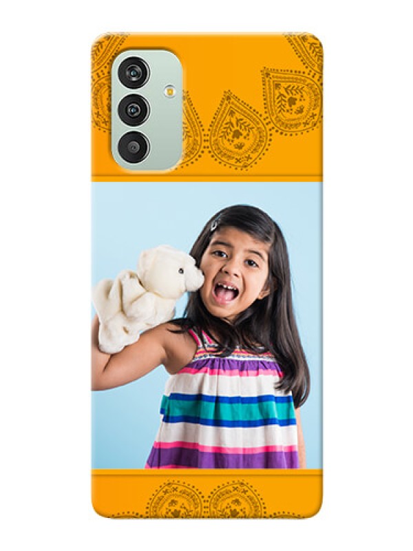 Custom Galaxy F13 custom mobile back covers: Photo Wedding Design 