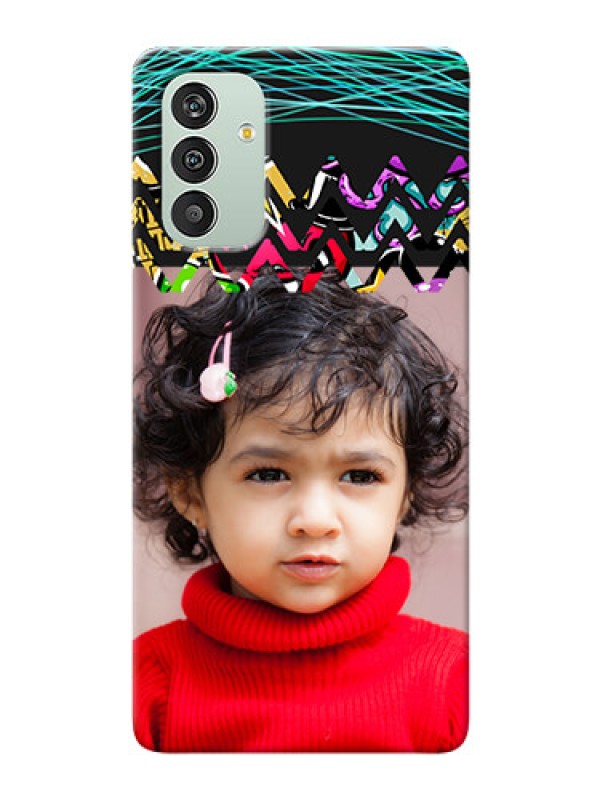 Custom Galaxy F13 personalized phone covers: Neon Abstract Design