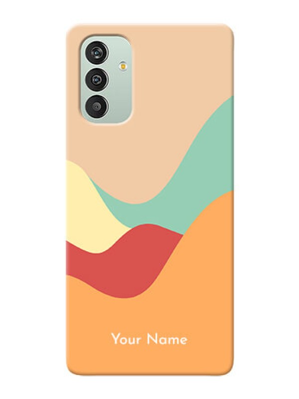 Custom Galaxy F13 Custom Mobile Case with Ocean Waves Multi-colour Design