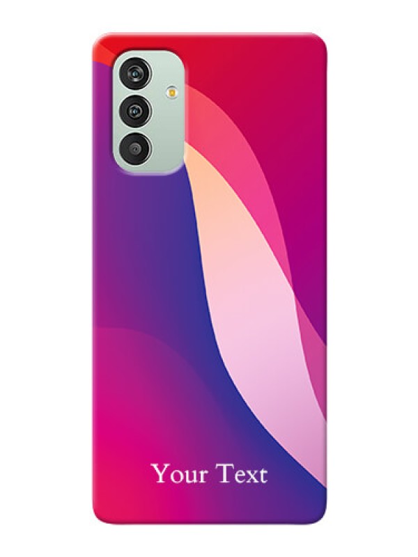 Custom Galaxy F13 Mobile Back Covers: Digital abstract Overlap Design