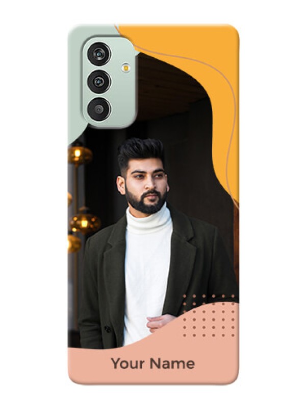 Custom Galaxy F13 Custom Phone Cases: Tri-coloured overlay design