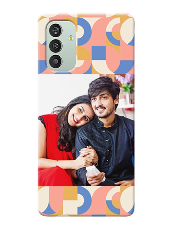 Custom Galaxy F13 Custom Phone Covers: Semi-circle Maze Pattern Design