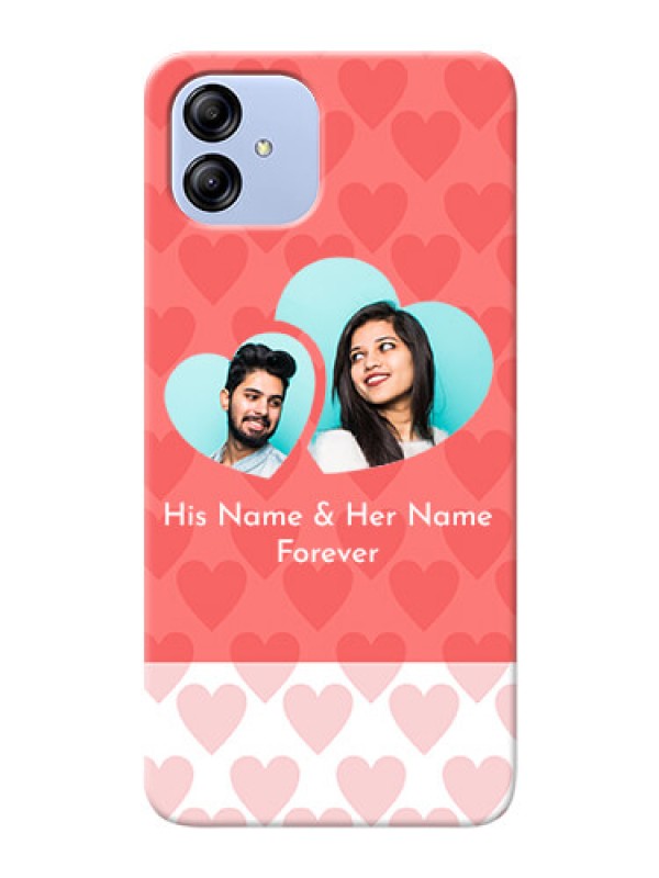 Custom Galaxy F14 5G personalized phone covers: Couple Pic Upload Design