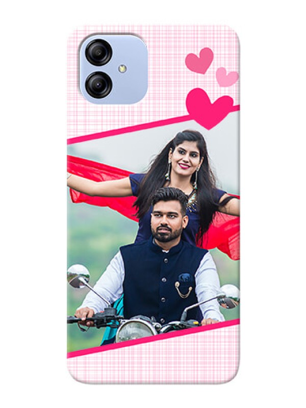 Custom Galaxy F14 5G Personalised Phone Cases: Love Shape Heart Design