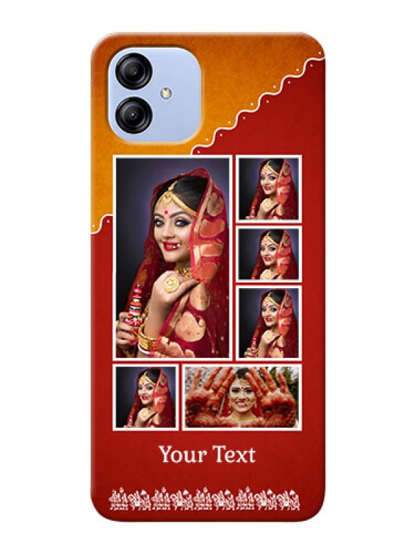 Custom Galaxy F14 5G customized phone cases: Wedding Pic Upload Design