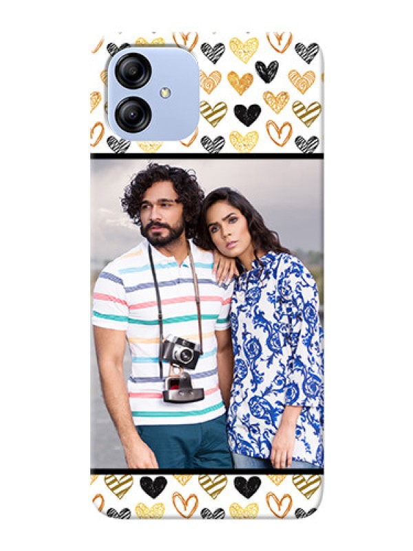 Custom Galaxy F14 5G Personalized Mobile Cases: Love Symbol Design