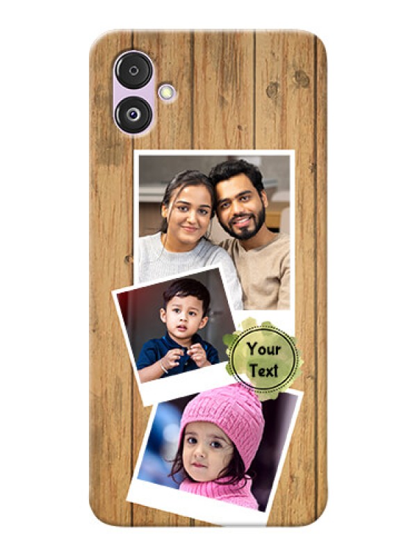 Custom Galaxy F14 5G Custom Mobile Phone Covers: Wooden Texture Design