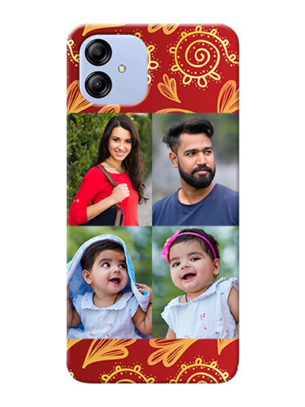Custom Galaxy F14 5G Mobile Phone Cases: 4 Image Traditional Design
