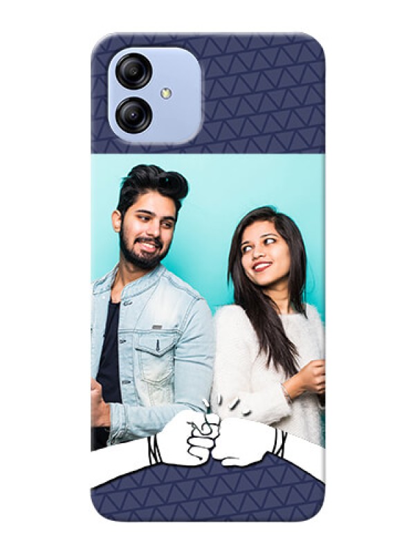 Custom Galaxy F14 5G Mobile Covers Online with Best Friends Design 