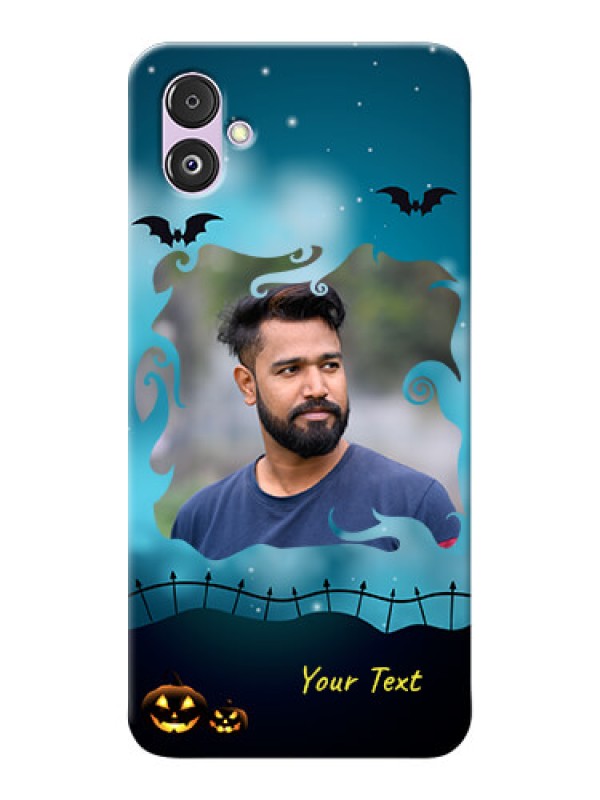 Custom Galaxy F14 5G Personalised Phone Cases: Halloween frame design