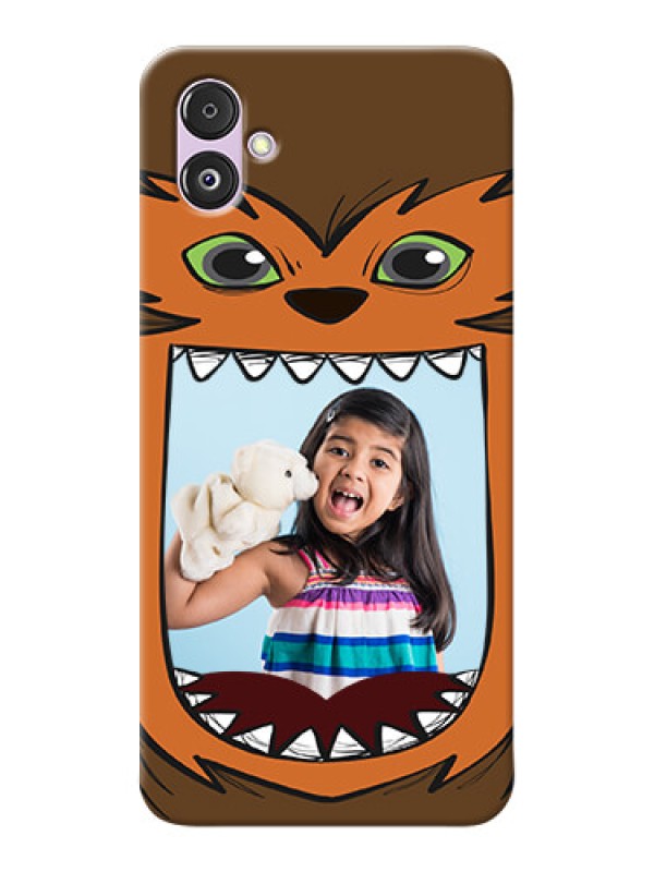 Custom Galaxy F14 5G Phone Covers: Owl Monster Back Case Design