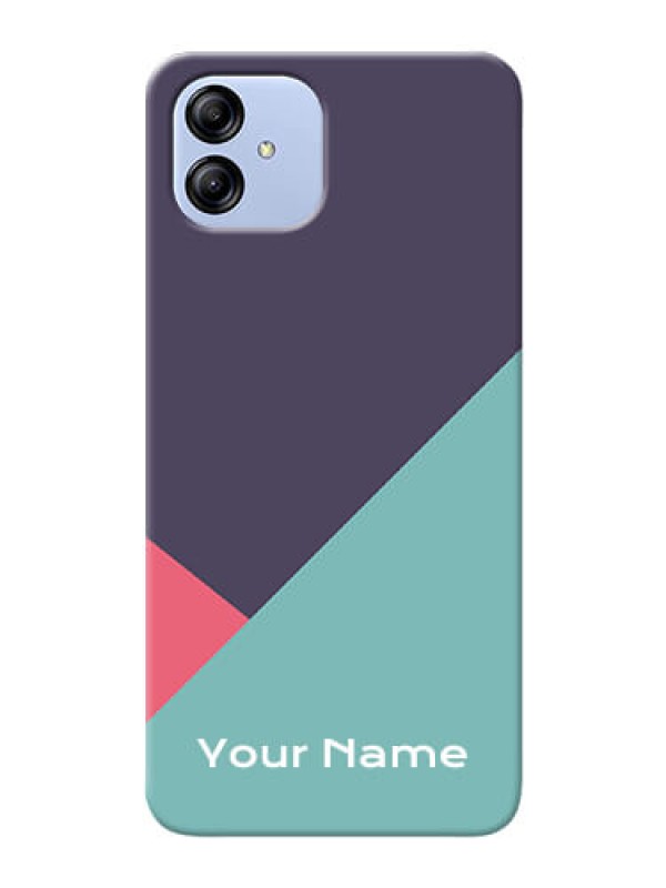 Custom Galaxy F14 5G Custom Phone Cases: Tri  Color abstract Design