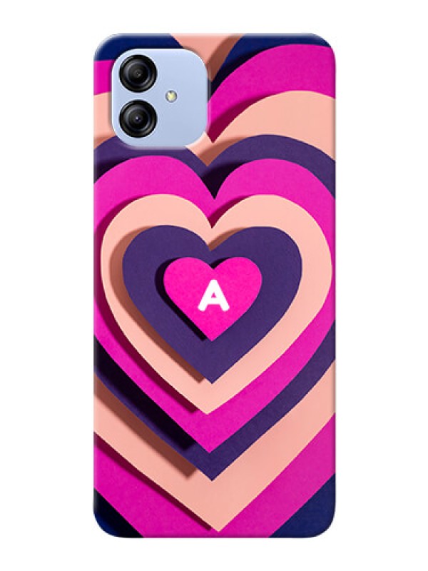 Custom Galaxy F14 5G Custom Mobile Case with Cute Heart Pattern Design