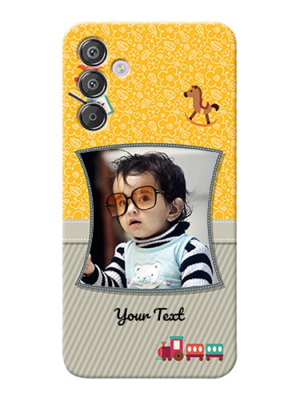 Custom Galaxy F15 5G Mobile Cases Online: Baby Picture Upload Design