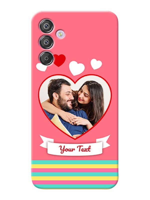 Custom Galaxy F15 5G Personalised mobile covers: Love Doodle Design