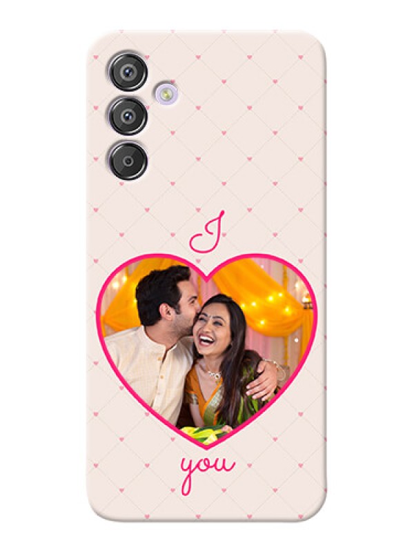 Custom Galaxy F15 5G Personalized Mobile Covers: Heart Shape Design