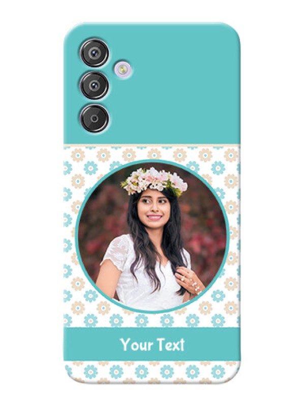 Custom Galaxy F15 5G Custom Mobile Back Covers: Beautiful Flowers Design