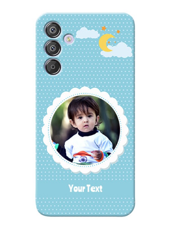 Custom Galaxy F15 5G mobile cases online: violet Pattern Design