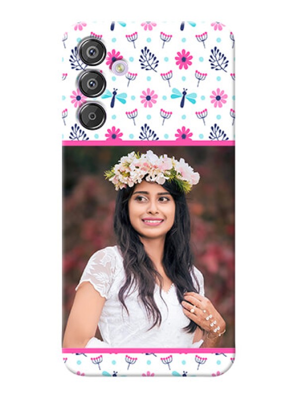 Custom Galaxy F15 5G Mobile Covers: Colorful Flower Design