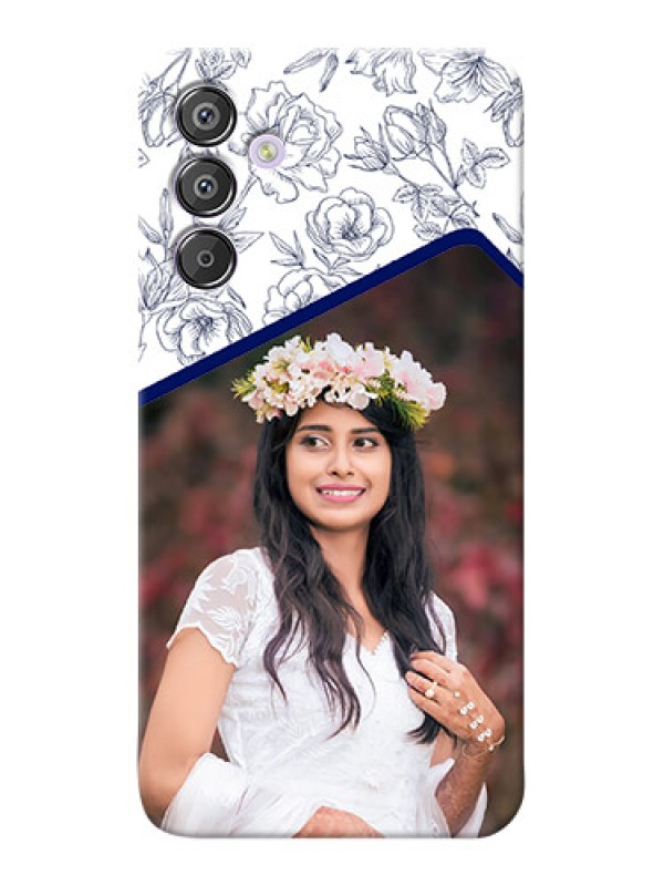 Custom Galaxy F15 5G Phone Cases: Premium Floral Design