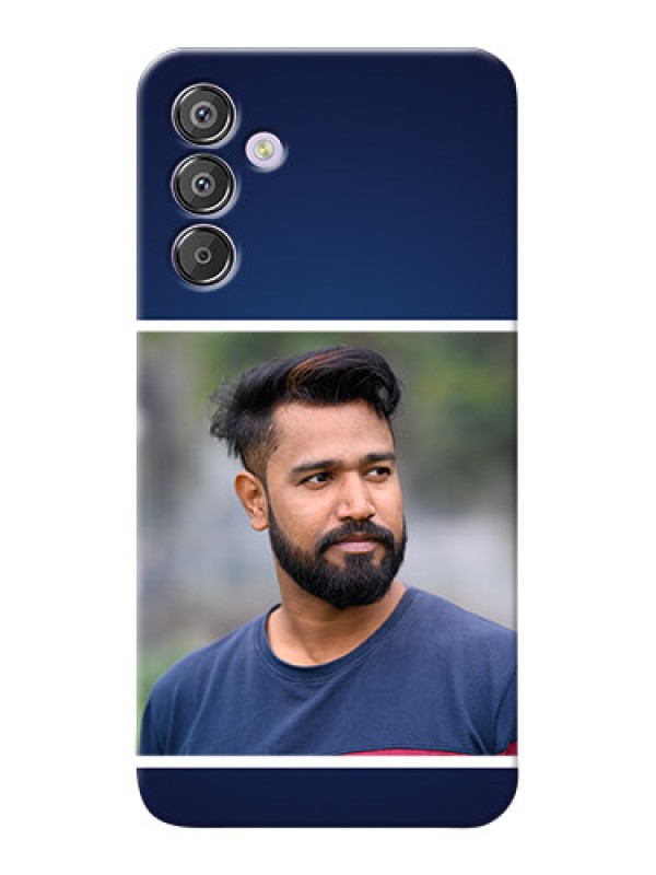 Custom Galaxy F15 5G Mobile Cases: Simple Royal Blue Design